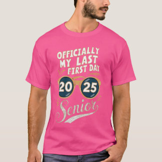 Min sista första dag i klass 2025: 2025 Gra T Shirt