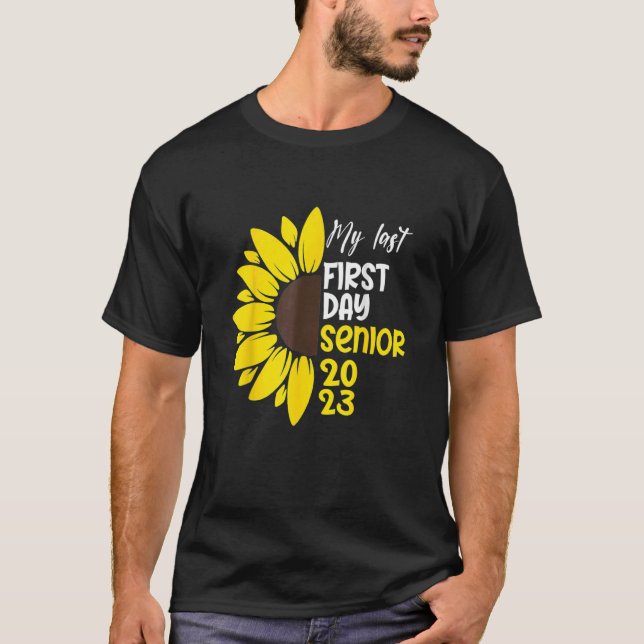 Min sista förstadag, högre 2023-2023 t shirt (Framsida)