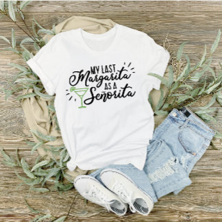 Min sista Margarita-brud Möhipparty-grupp T Shirt