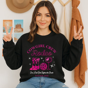 Min sista Rodeo-Personlig Rosa Bachelorette Party T Shirt
