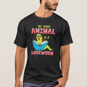 Min själ är en bokmask i Bok T Shirt
