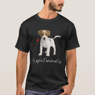 Min själ är Jack Russell Terrier T Shirt
