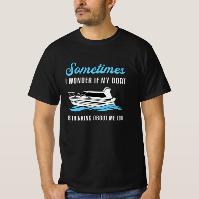 Min sjösegling Yacht Cruise Frakt Sailor T Shirt (Framsida)
