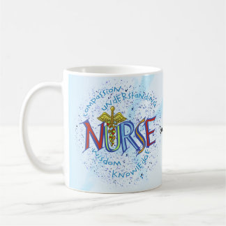 Min sjuksköterska motto kaffemugg
