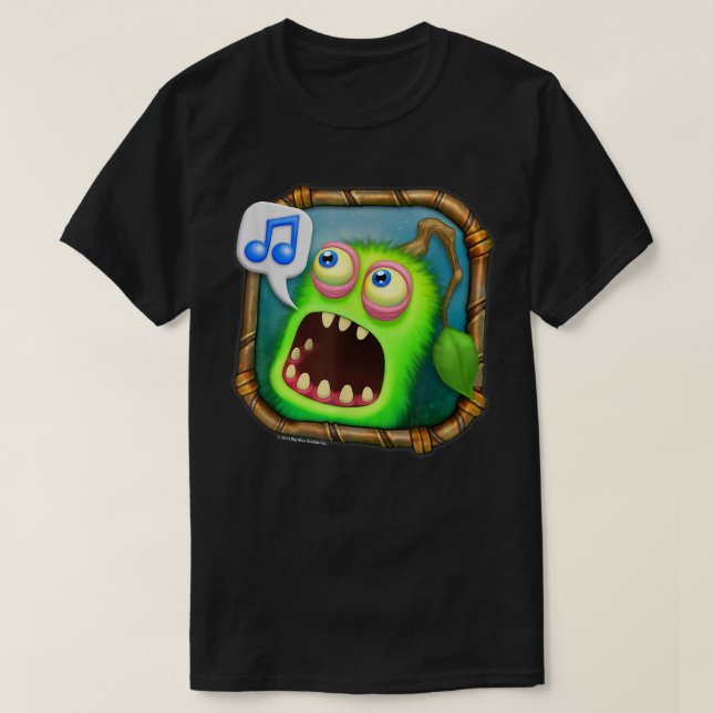 Min Sjungsamma Monster Furcorn-ikon  T Shirt (Design framsida)