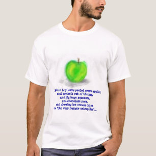 Min skalade grönt för pys kärlekar… t shirt