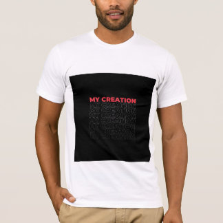 Min skapelse – Estetisk humör T-shirt