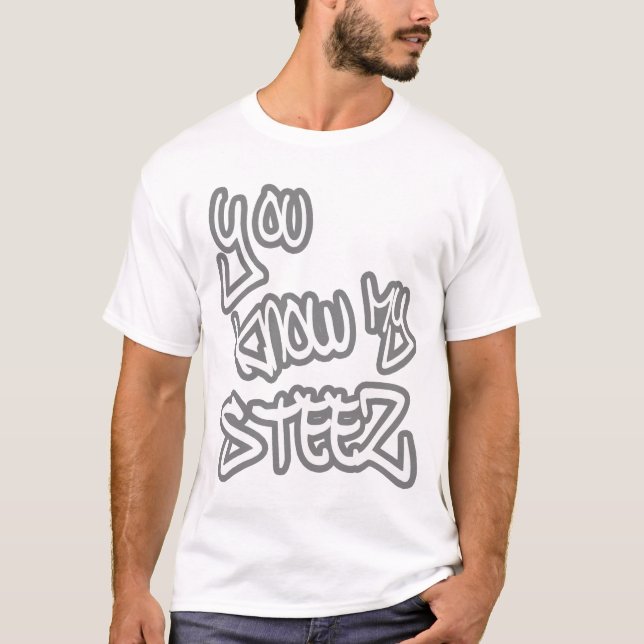 Min skjorta för STEEZ-HIP HOP t Tee (Framsida)