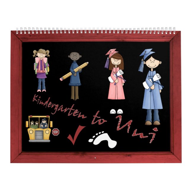 Min skolårminnesbok kalender (Omslag)