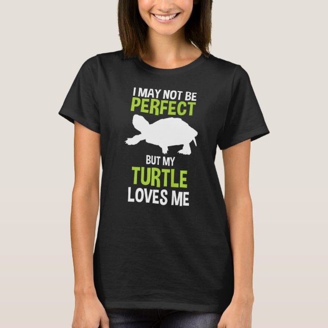 Min sköldpadda Kärlek Me T Shirt (Framsida)