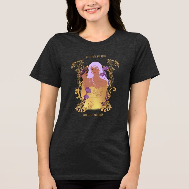 Min Skönhet Mina Regler T Shirt (Framsida)