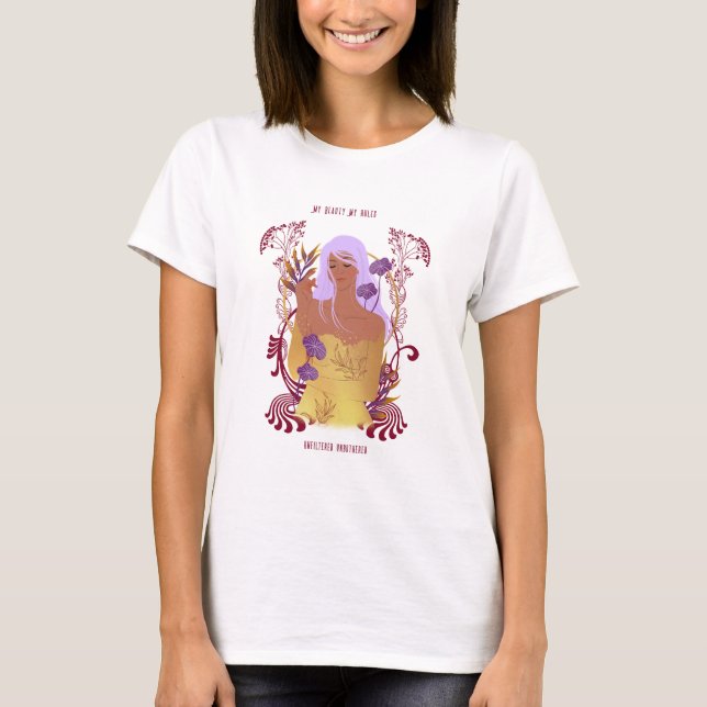 Min Skönhet Mina Regler T Shirt (Framsida)