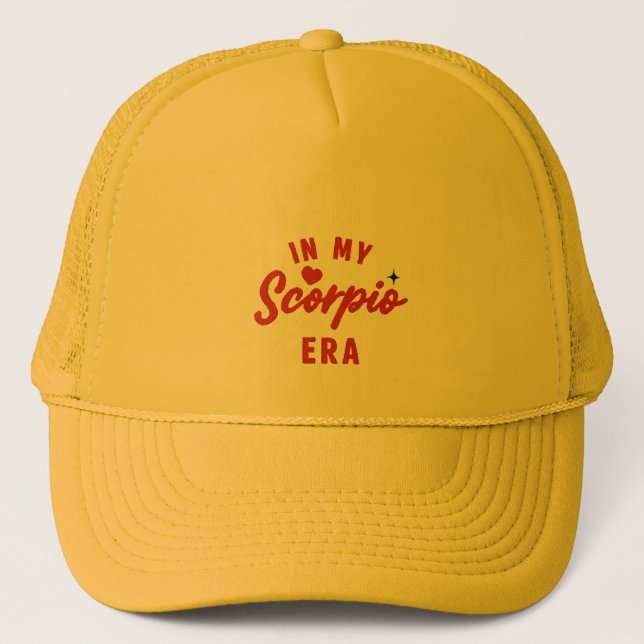 min skorpion-era hatt, Skorpion födelsedagspresent Keps (Framsida)