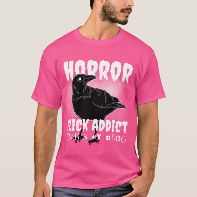 Min skräck är min hemsöksfilm f t shirt (Framsida)