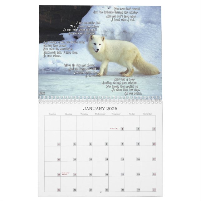 Min skriva det 2008 säsongsbetonade version för kalender (Jan 2026)