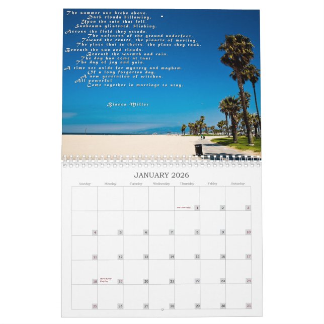 Min skriva det 2008 säsongsbetonade version för kalender (Jan 2026)