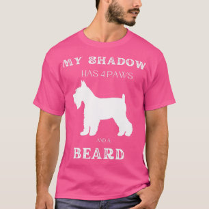 Min skugga har 4 tass och ett skägg t shirt