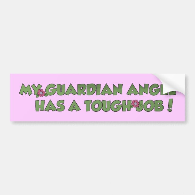 Min skyddsängel bildekal (Framsidan)