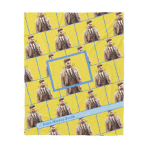 Min Slå Pic Photo Anpassningsbar Analize Fleece Bl