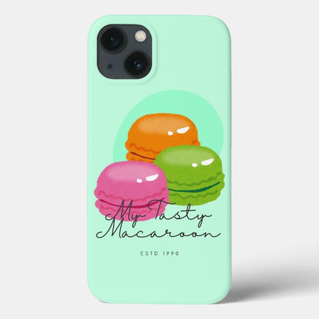 Min Smakliga Macaroon Telefonfodral (Baksida)