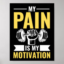 Min smärta är min motivation, mina inspirationsoff