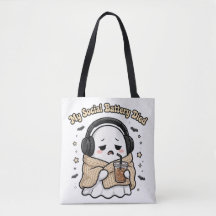 Min sociala batteri dog Tote Bag - Rolig Introvert