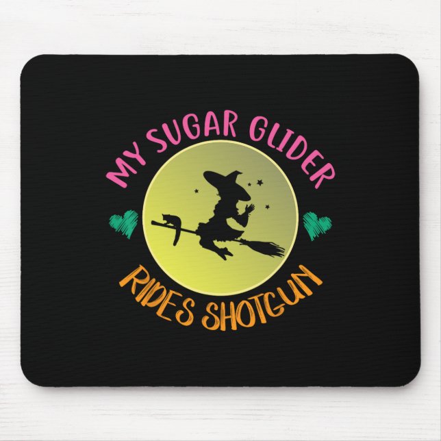 Min sockerglider Rides Pistol Halloween Costume Gi Musmatta (Framsidan)