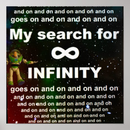 Min sökning efter oändligheten fortsätter och fort poster