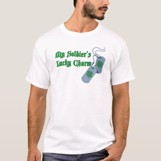 Min soldat lycklig berlockT-tröja Tee Shirt