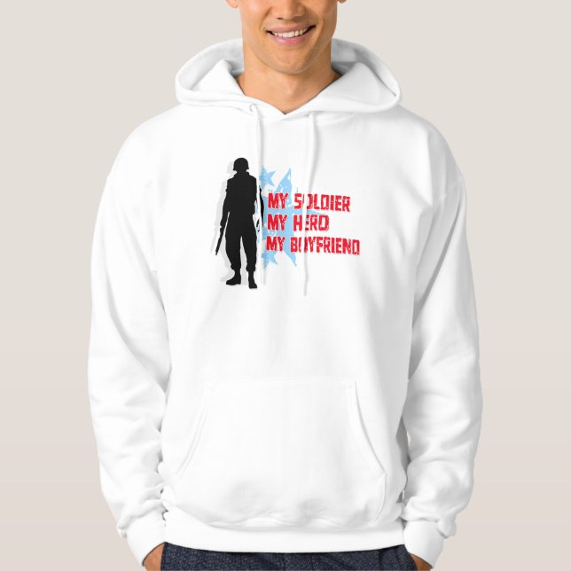 Min soldat, min hjälte, min pojkvän sweatshirt (Framsida)