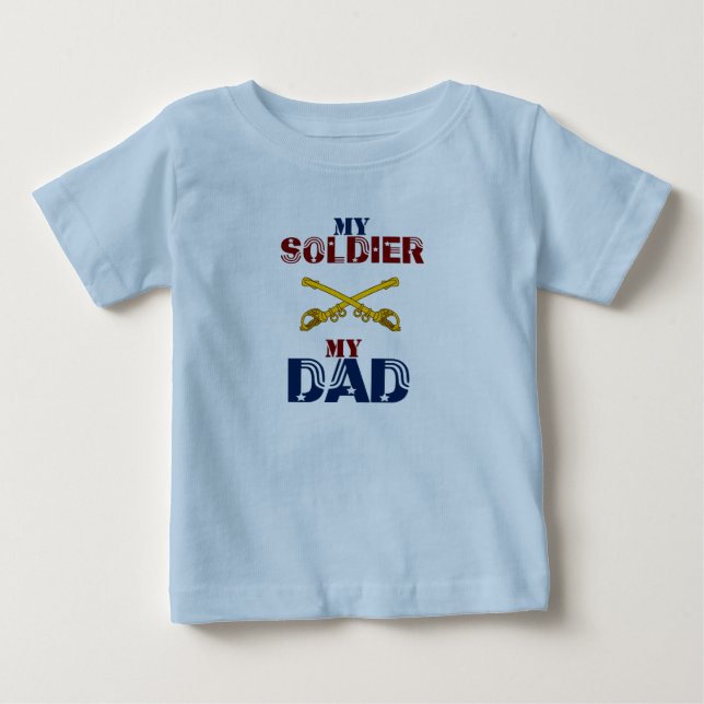 Min soldat min pappa Cav Tröja (Framsida)