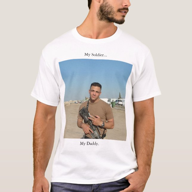MIN SOLDAT MIN PAPPA TEE (Framsida)