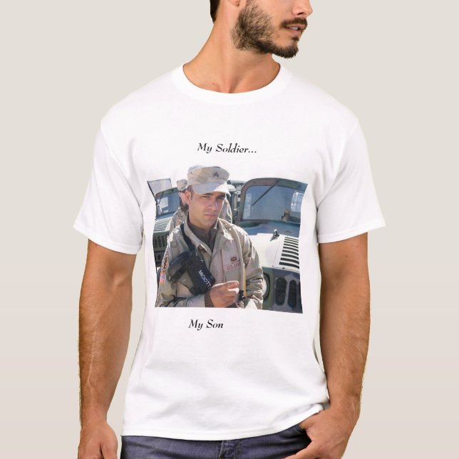 Min soldat tee shirt (Framsida)