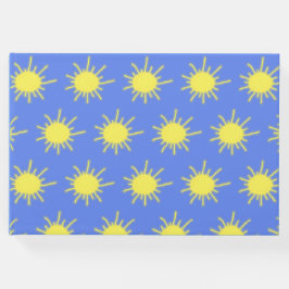 Min solskensgäst Bok (Himlar Blue & Gult)