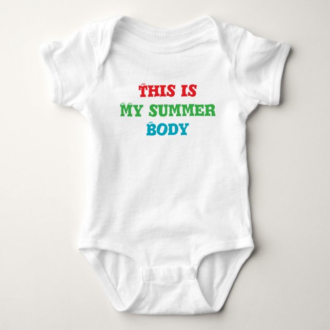 Min sommarkropp t shirt (Framsida)