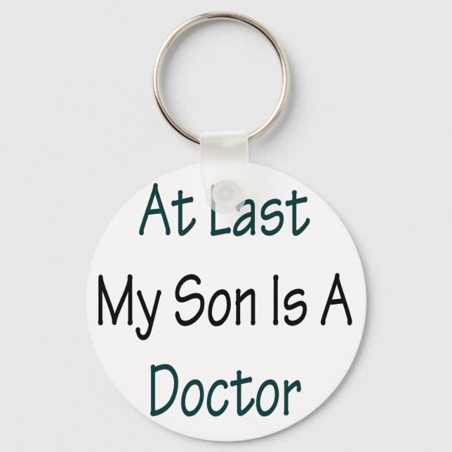 Min son är äntligen en Doktor Nyckelring (Framsida)