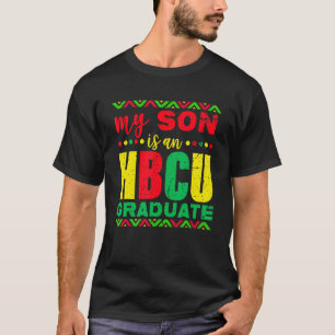 Min son är en HBCU Student Historical Black Colleg T Shirt