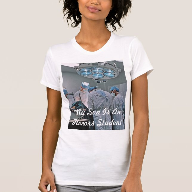 Min Son är en hederstudent T-shirt (Framsida)