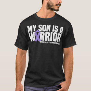 Min son är en krigare, Testicular Cancer Awareness T Shirt
