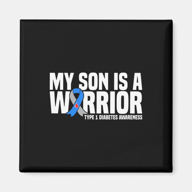 Min son är en kritiker av typ 1-diabetes magnet (Framsidan)
