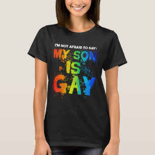 Min son är HBT-Mamma i månaden Gay pride T Shirt