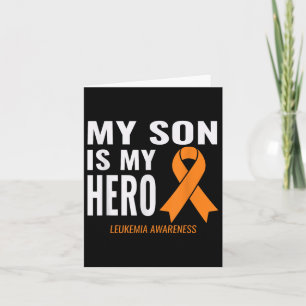 Min son är min Hero_ Leukemi Cancer Support & Kort