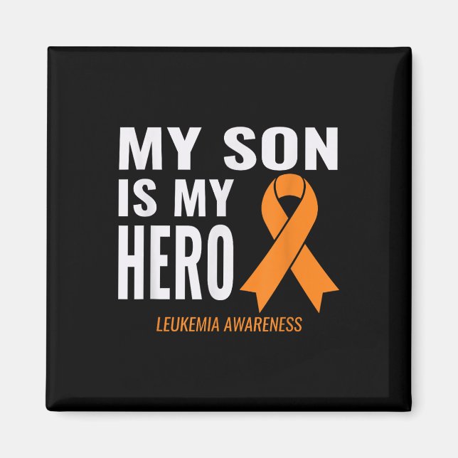 Min son är min Hero_ Leukemi Cancer Support &amp;  Magnet (Framsidan)