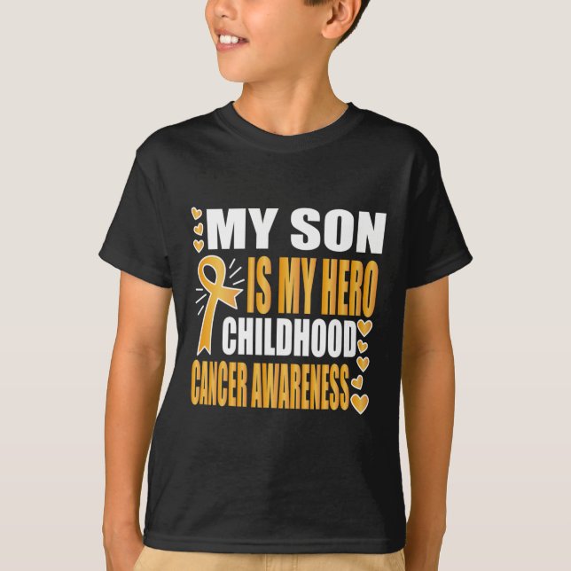 Min son är min Hero T Shirt (Framsida)