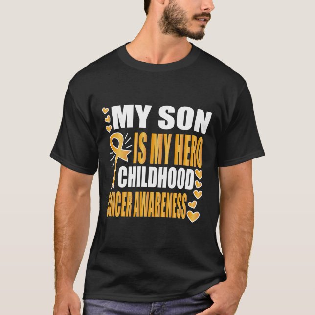 Min son är min Hero T Shirt (Framsida)
