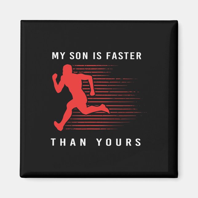 Min son är snabbare än ditt stolta spår och Fält Magnet (Framsidan)