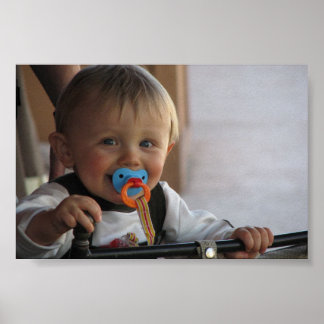 Min son Caeden Poster
