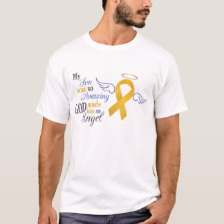 Min Son en ängel - bilagacancer Tee Shirt