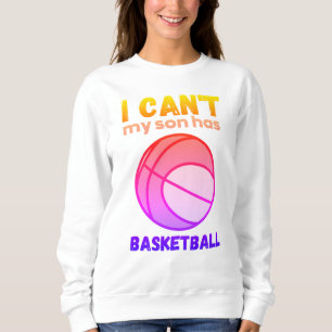 Min son har basket. t shirt
