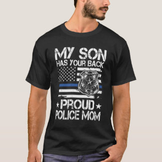 Min son har din stolta polisman i Mamma i Mor T Shirt